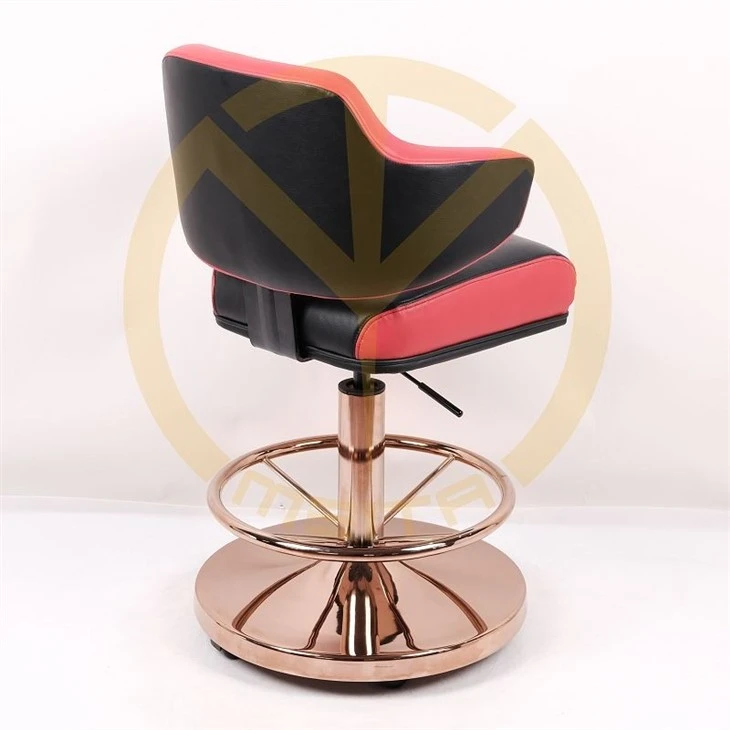 Customized 	Baccarat Casino Seating With Golden Color